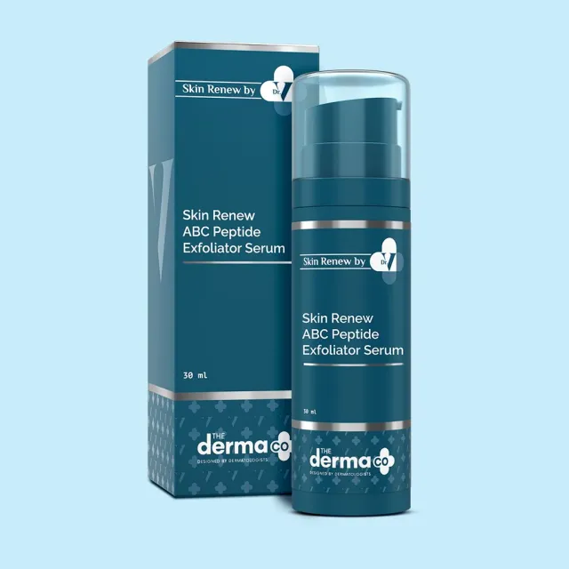 The Derma Co The Derma Co. X Dr V Skin Renew ABC Peptide Exfoliator Serum with Lactic Acid, Salicylic Acid, and Peptides - 30 ml