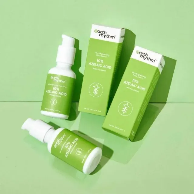 Earth Rhythm 10% AZELAIC ACID - SKIN BRIGHTENING FACE SERUM - 30ML