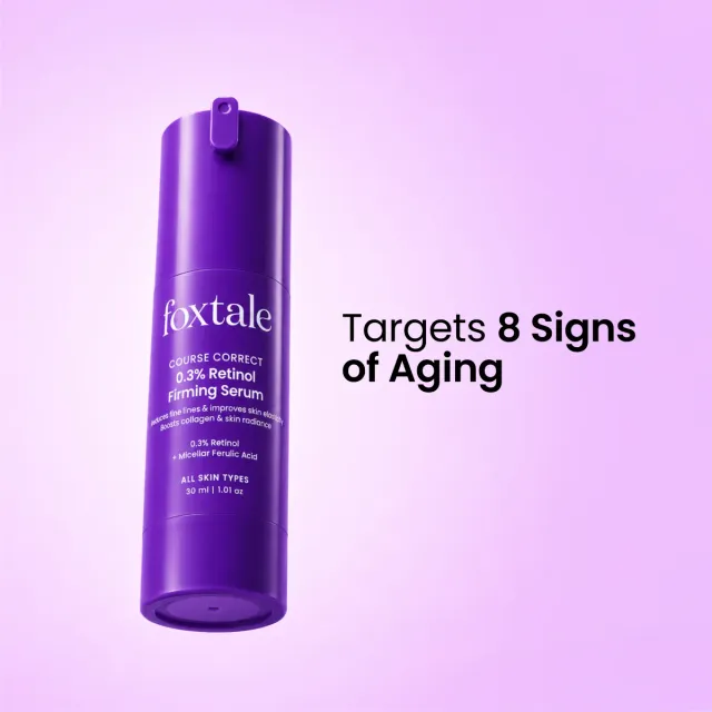 Foxtale Retinol 0.3% Face Serum with Ferulic Acid - Foxtale