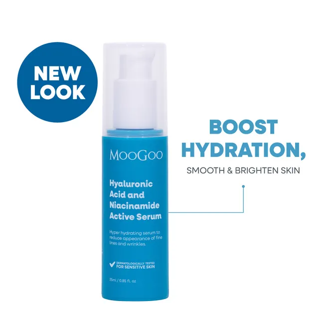 MooGoo Hyaluronic Acid and Niacinamide Active Serum 25ml