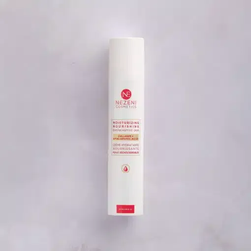 Nezeni Cosmetics Crema idratante nutriente Collagene+AH+Elastina 30+ Pelle sensibile e/o secca