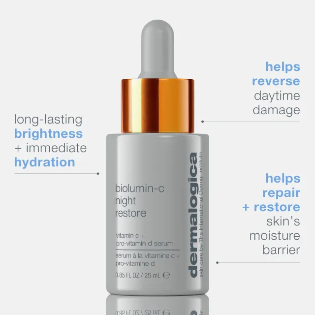 Dermalogica biolumin-c night restore serum