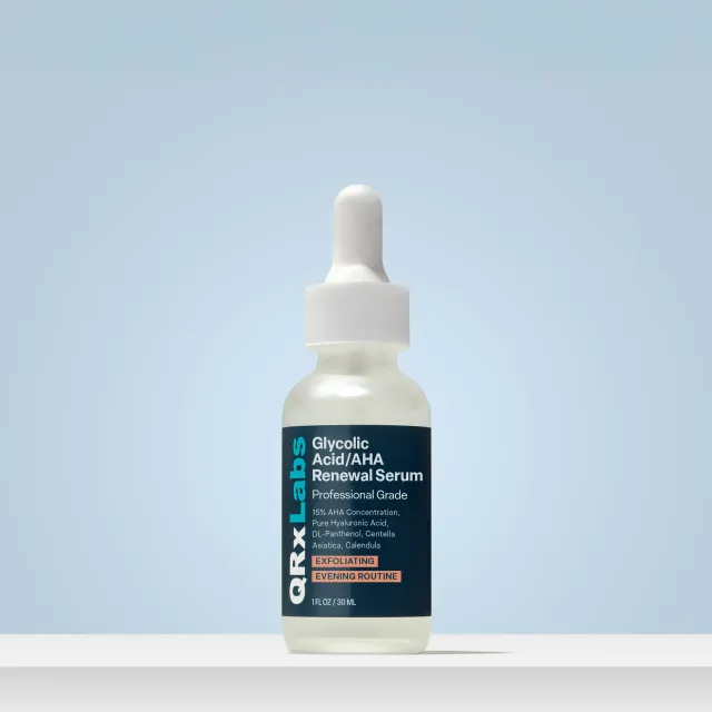 QRxLabs 15% Glycolic Acid/AHA Renewal Serum