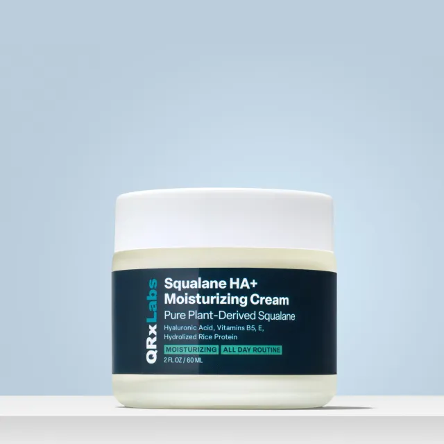 QRxLabs Squalane HA+ Moisturizing Cream