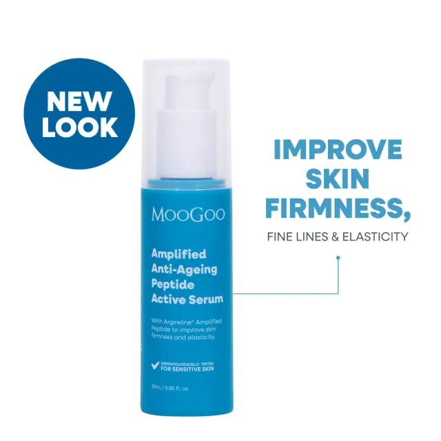 MooGoo Amplified Anti-Ageing Peptide Active Serum with Argireline® 25ml