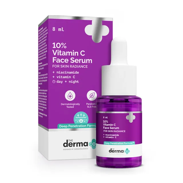 The Derma Co 10% Vitamin C Face Serum - 8ml
